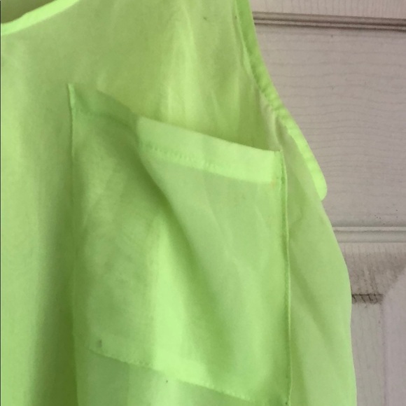 Bright yellow tank top - Picture 3 of 3